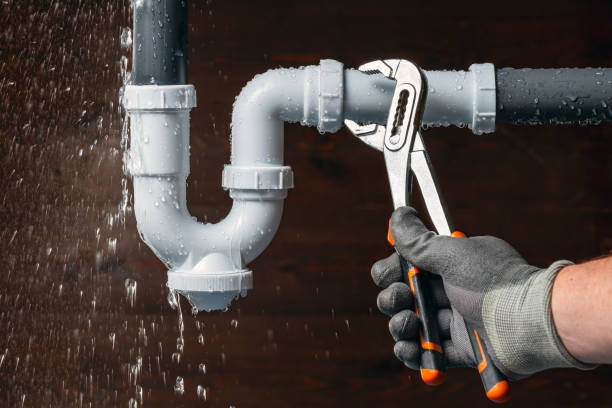 Professional Sewer Line Repair technician working in Huntington, IN